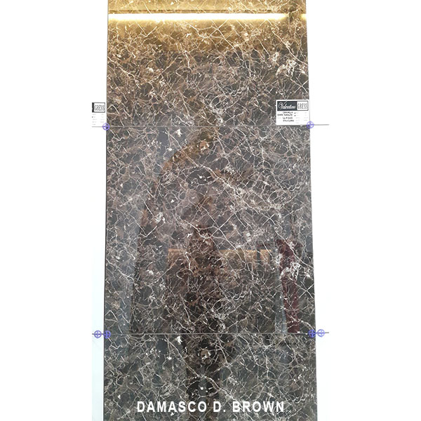 VALENTINO GRESS Valentino Gress Damasco Dark Brown 60x60 - 2